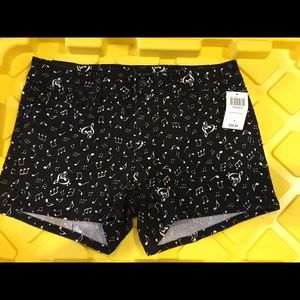 music note shorts